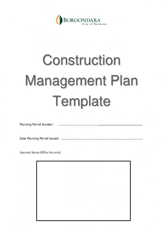 picture Construction Pdf 84162 | Construction Management Plan Template Revised 2021