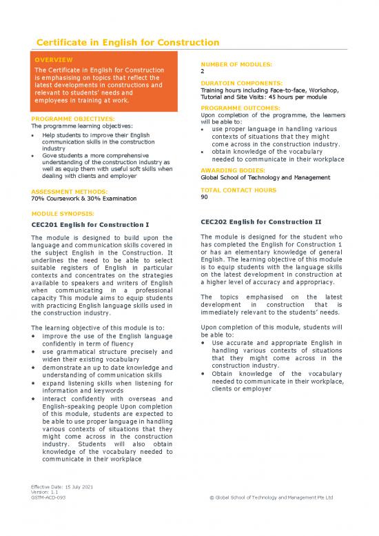 picture Construction Pdf 83774 | Course Synopsis Cec 16 July 2021(1)