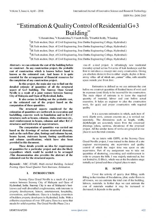 picture Building Pdf 83798 | &ldquo;estimation Quality Control Of Residential G3 Building&rdquo; 1 1