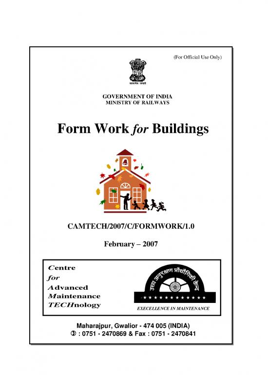 picture Construction Pdf 83961 | Handbook On Form Work For Buildings(2)
