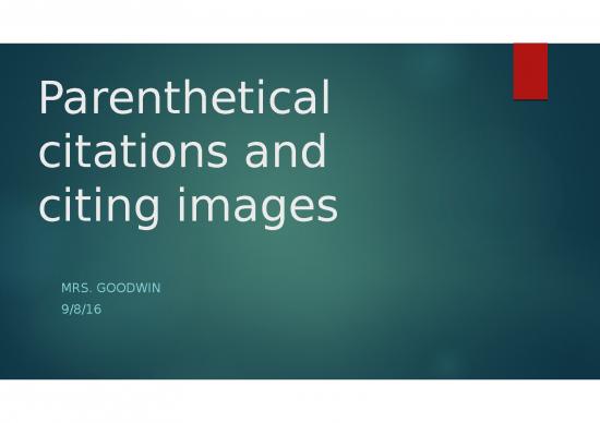 picture_Quote Powerpoint Slide 81797 | In Text Citations  Parenthical 2016 2