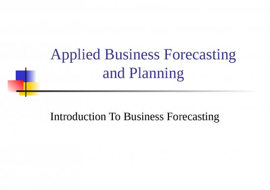 picture Fashion Ppt Presentation 83157 | Introduction To Forecasting