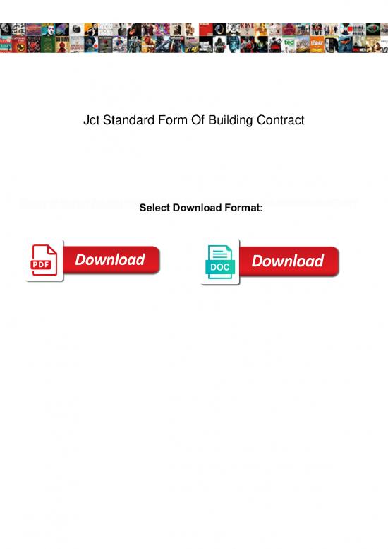 picture_Building Pdf 84123 | Jct Standard Form Of Building Contract