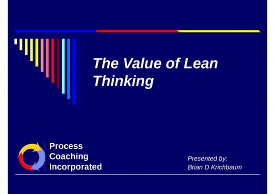 picture Ppt Production 82515 | Lean Manufacturing Overview