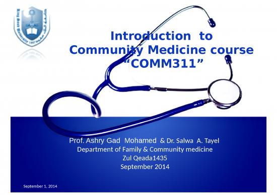 picture Health Ppt 82843 | Lecture 1 Introduction To Community Medicine
