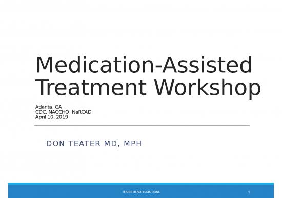 picture Drug Addiction Ppt Presentation Free Download 83014 | Medication Assisted Treatment  Mat  Workshop Cdc Naccho Narcad  002