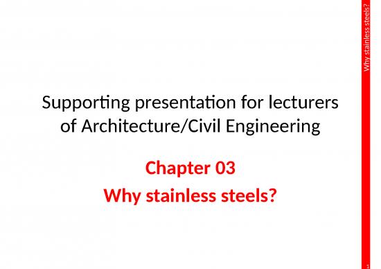 picture Stainless Steel Powerpoint 82257 | Module 03 Why Stainless Steel En