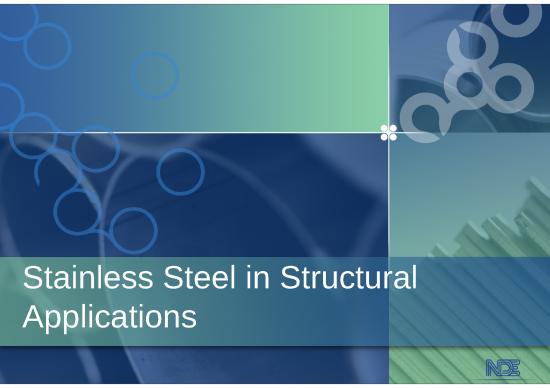 picture_Stainless Steel Powerpoint 82039 | Overview Of Stainless Steel In Structural Applications