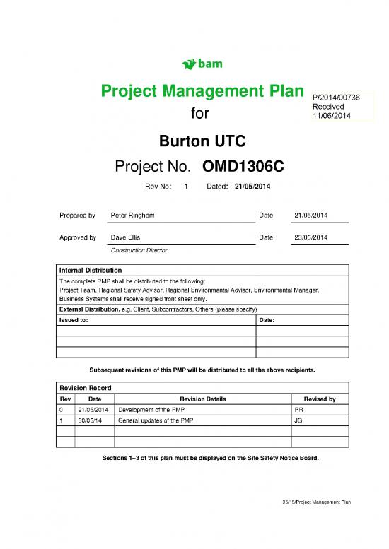 picture Construction Pdf 84254 | P 2014 00736 Project Management Plan