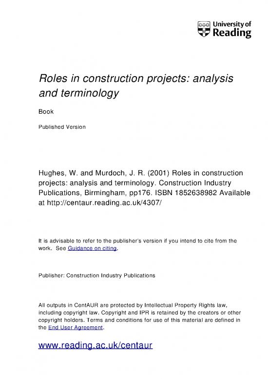 picture Construction Pdf 83599 | Roles In Construction Projects V6c