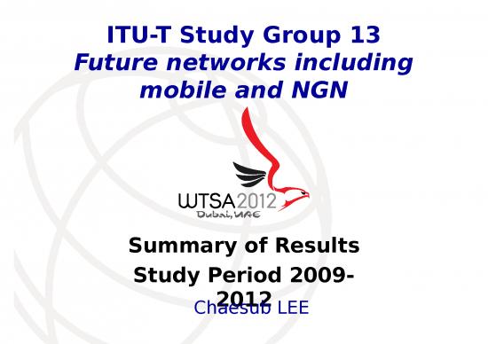 picture Cloud Computing Ppt 82721 | Sg13 Chairman Wtsa12 Presentation