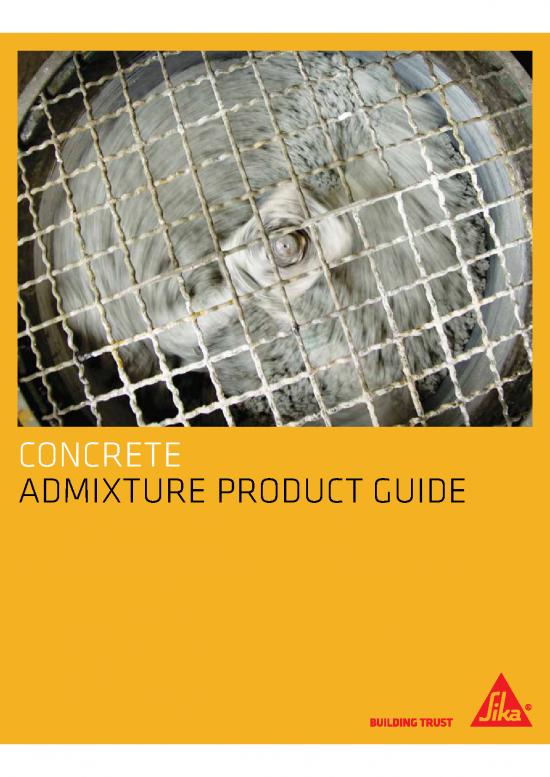 picture_Concrete Admixtures Pdf 84055 | Sika Concrete Admixture Product Guide 20