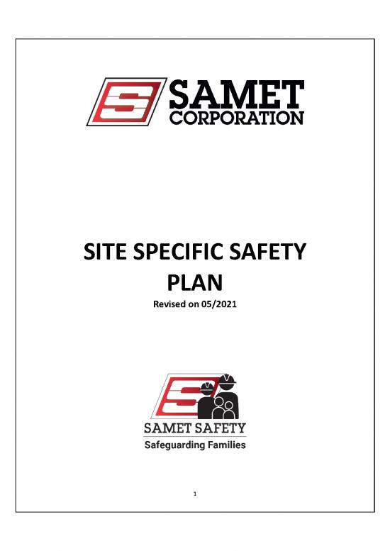 picture Demolition Plan Template 83995 | Site Specific Safety Plan Template R2