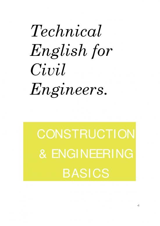 picture Construction Pdf 83985 | Technical English For Civil Engineers Construction Basics