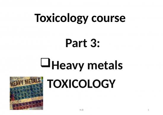 picture Metal Ppt 82222 | Toxicology Part 2   Heavy Metals