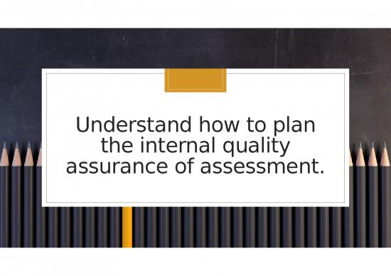picture1_Understand How To Plan The Internal Quality Assurance Of Assessment