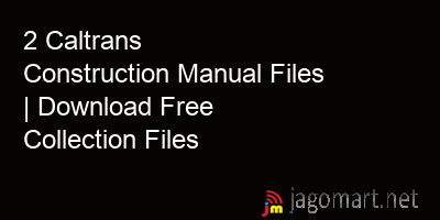 picture 2 Caltrans Construction Manual Files | Download Free Collection Files
