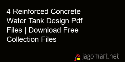 picture 4 Reinforced Concrete Water Tank Design Pdf Files | Download Free Collection Files