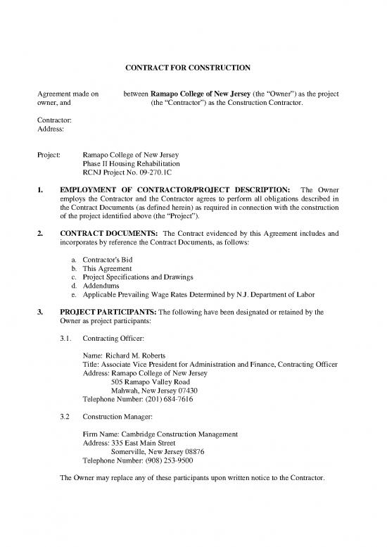 picture1_Sample Contract For Construction 84623 | 07 Sample Contract For Construction 09 1c