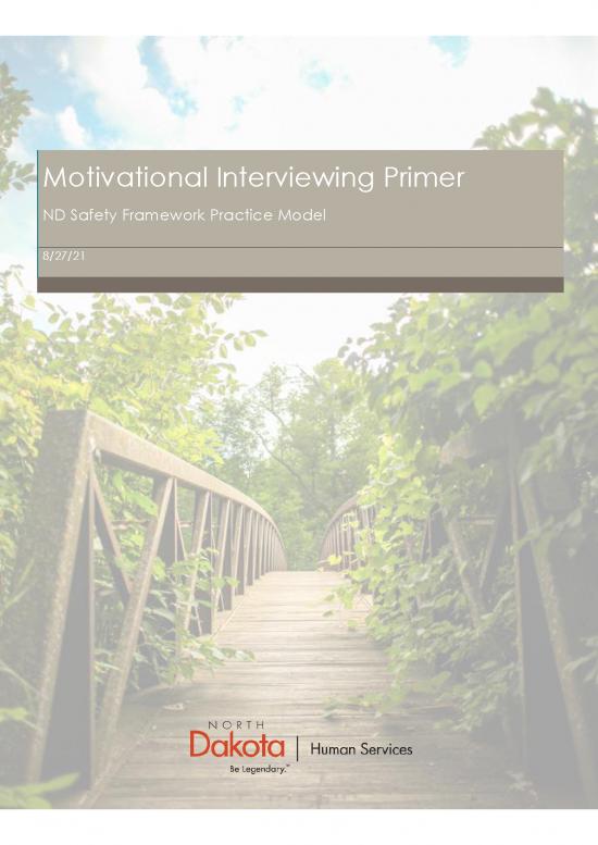 picture Motivational Interviewing Pdf 86337 | 2021 Motivational Interview Primer