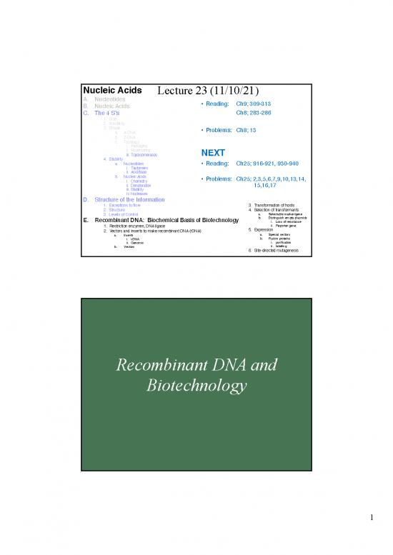 picture_Recombinant Dna Pdf 86492 | 23 Nucleicacids 4