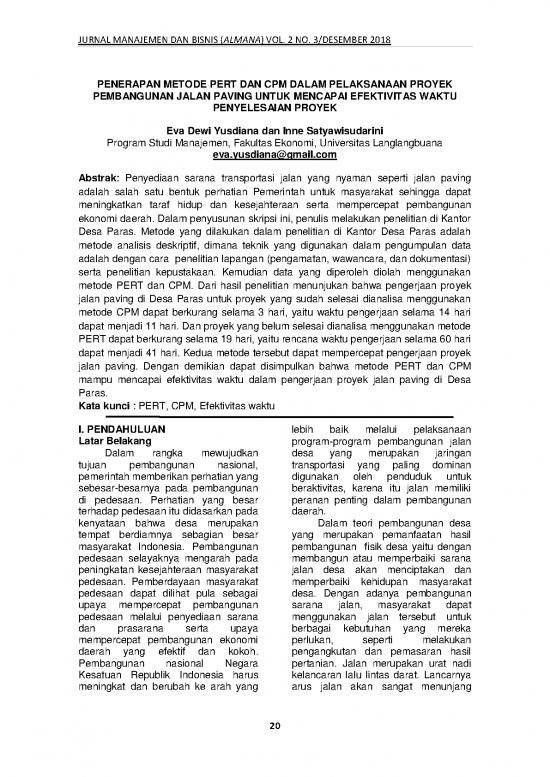 picture Pert And Cpm Pdf 85947 | 284268 Penerapan Metode Pert Dan Cpm Dalam Pela 8ba14834