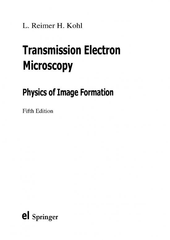 picture_Types Of Microscopy Pdf 85455 | 9780387347585 Toc