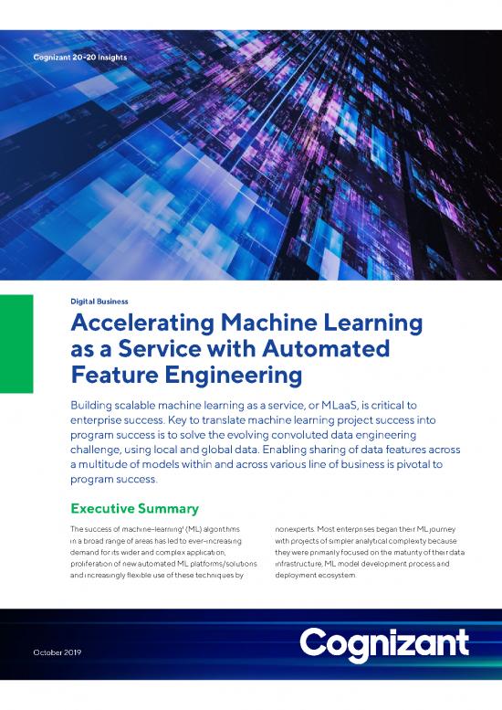 picture Feature Engineering For Machine Learning Pdf 86544 | Accelerating Machine Learning As A Service With Automated Feature Engineering Codex4971