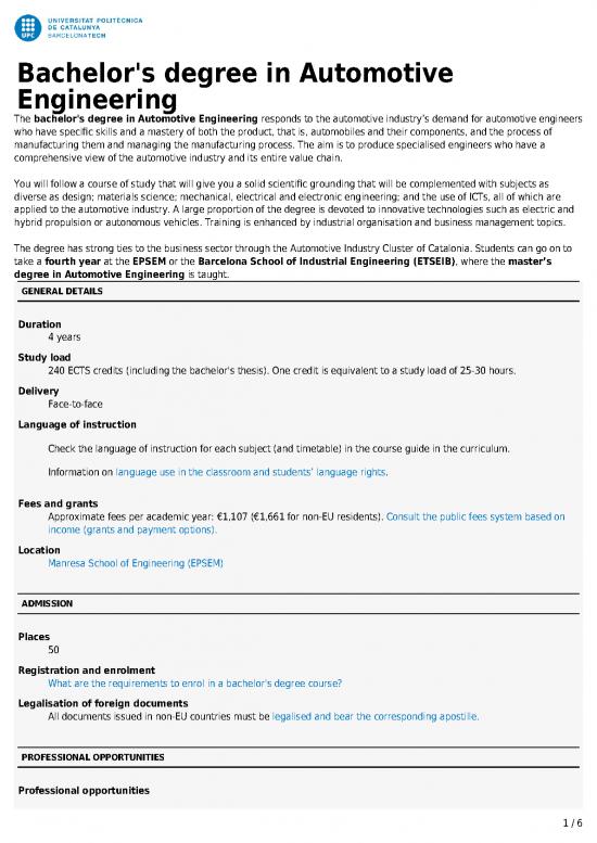 picture Automotive Pdf 85302 | Bachelors Degree In Automotive Engineering