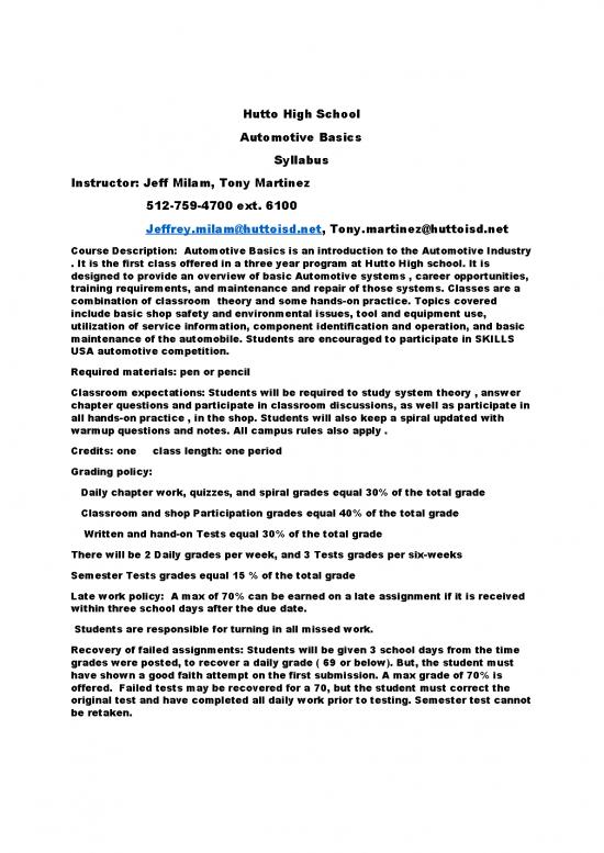 picture Automotive Pdf 85155 | Basics Syllabus New