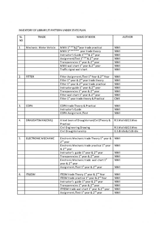 picture_Mechanic Pdf 85818 | Book List