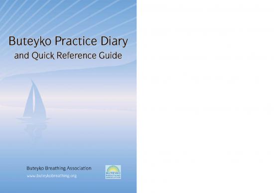 picture Buteyko Pdf 86419 | Buteyko Diary