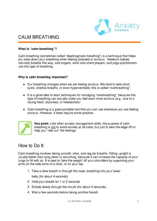 picture Anxiety Management Techniques Pdf 86432 | Calmbreathing