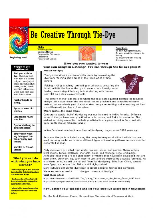 picture_Color Therapy Pdf 85331 | Clothing Tie And Dye