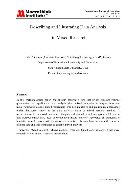 picture_Quantitative Methods Pdf 85373 | Describing And Illustrating Data Analysis  In Mixed Research