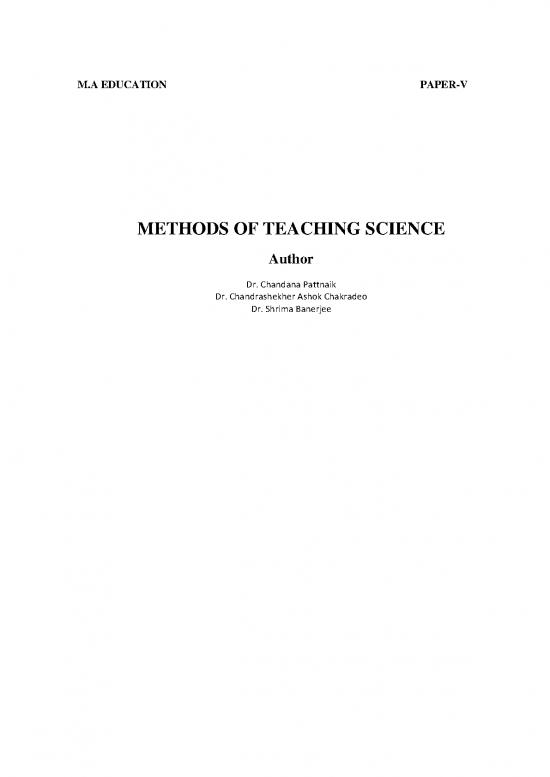 picture Teaching Methods Pdf 85545 | Education Paper 5 Science