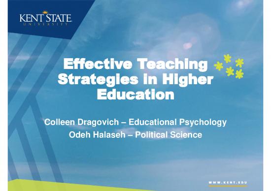 picture Teaching Methods Pdf 86386 | Effective Teaching Strategies In Higher Education