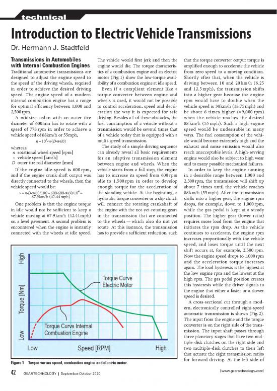 picture Automotive Pdf 85142 | Electric Vehicle Transmissions