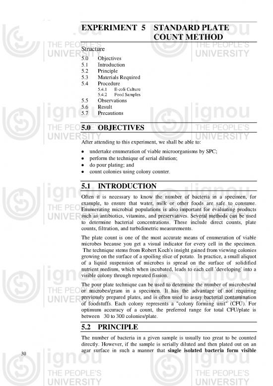 picture Serial Dilution Method Pdf 85609 | Experiment 5