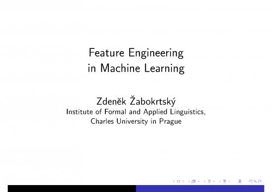 picture Feature Engineering For Machine Learning Pdf 86328 | Feature Engineering