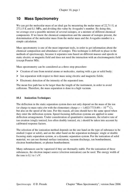 picture Mass Spectrometry Pdf 85765 | Freuse10