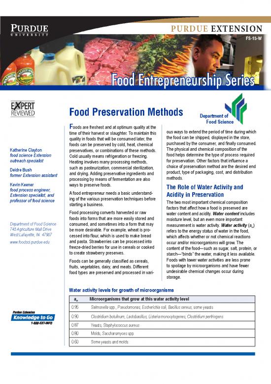 picture Food Preservation Methods Pdf 86662 | Fs 15 W