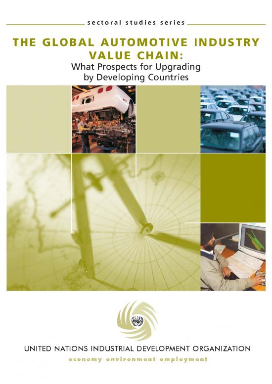 picture Automotive Pdf 85299 | Global Automotive Industry Value Chain 0
