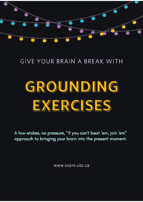 picture_Grounding Exercises Pdf 86105 | Grounding Exercises