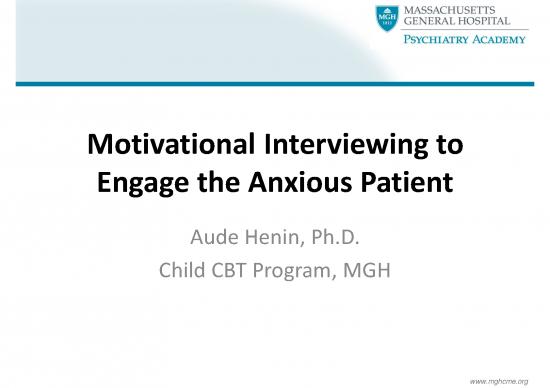 picture Motivational Interviewing Pdf 85973 | Henin 2020 Disney Motivational Interviewing Final