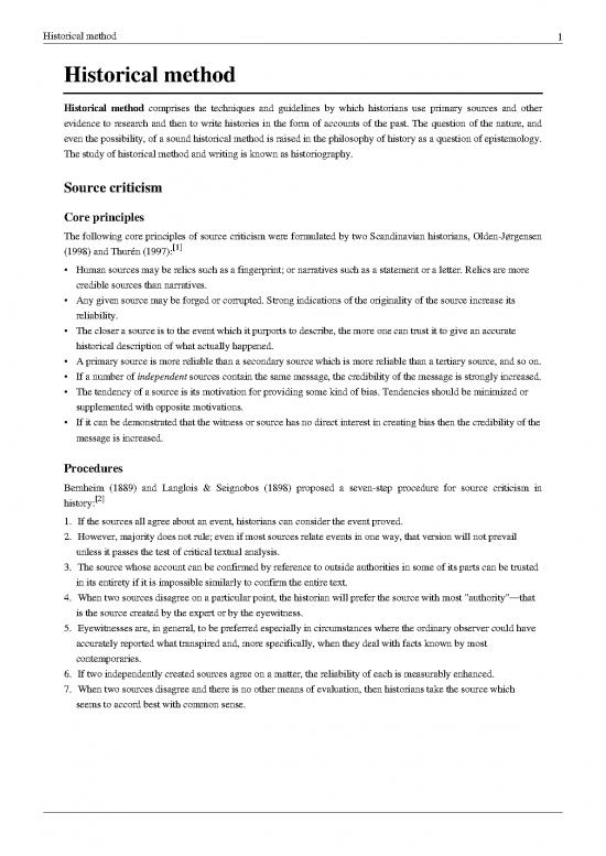 picture Historical Method Of Research Pdf 85608 | Historical Method