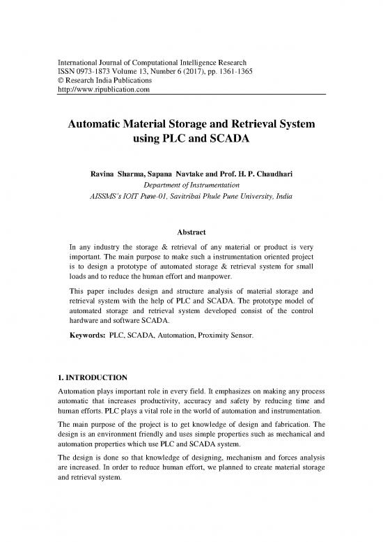 picture1_Thermal Analysis Pdf 85264 | Ijcirv13n6 02