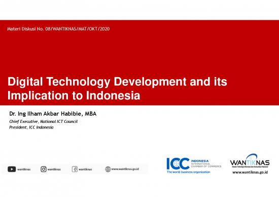 picture_Technology Development Pdf 85310 | Ilham Akbar Habibie   Wantiknas   Icc  Digital Technology Development And Its Implication To Indonesia