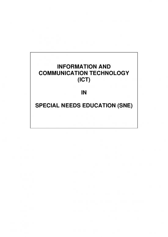 picture1_Technology Development Pdf 85133 | Information And Communication Technology Ict In Special Needs Education Sne Ict Sne En