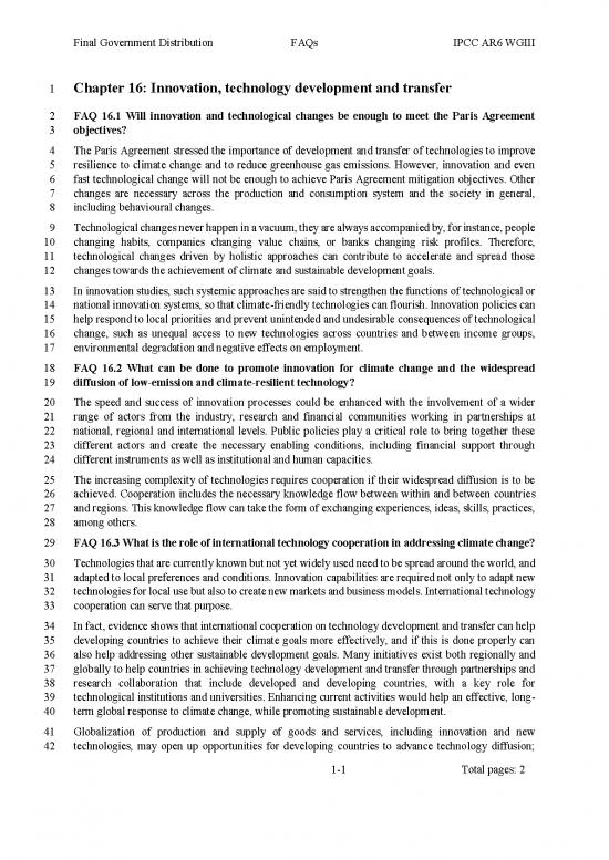 picture Technology Development Pdf 84864 | Ipcc Ar6 Wgiii Faq Chapter 16